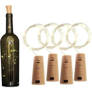 LED Flaskelamper 4-pak