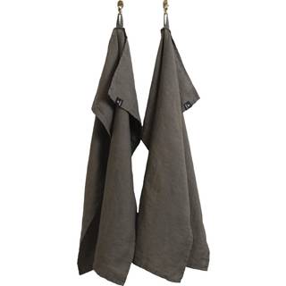 Himla Sunshine viskestykke 2-pak Charcoal (mørkegrå)