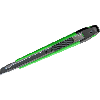 DJ TOOLS kniv m/skydelås, 9mm sort knæk-af blad