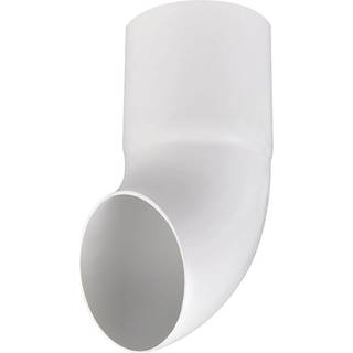 Plastmo udkaster, PVC, hvid - Ø110 mm