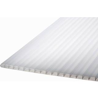 RIAS 5-lags RIATHERM X-struktur termoplade, opal - 10 x 980 x 6000 mm