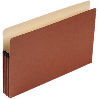 Pendaflex Pocket File 3.5 """" Expansion Legal Size Red Fiber