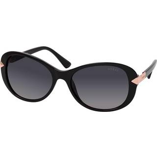 Guess Kvinde GU7821 01B Solbriller Injiceret Sort Røg Rund Normal Skygge