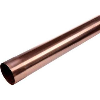Plastmo Kobber nedløbsrør 90 mm 3 m - Plastmo