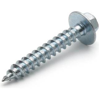 VSB 48775 Montageskrue TIL TRÆ, DELVIS GEVIND, FZB 6,0 x 75 mm, pakke med 100