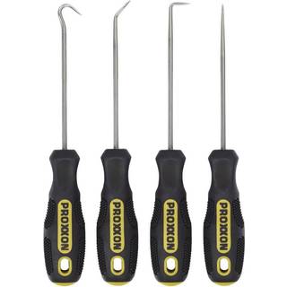 Proxxon micro krogsæt med flex-dot håndtag, 4 dele