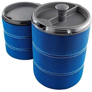 Termokrus &amp; kaffepresser GSI Personal JavaPress Blue, 50 cl / 500 ml + 59 cl / 590 ml, 2 dele