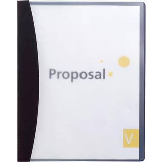 GBC 21533 Rapport Cover W/Hidden Swing Clip Letter Size Black (GBC21533)