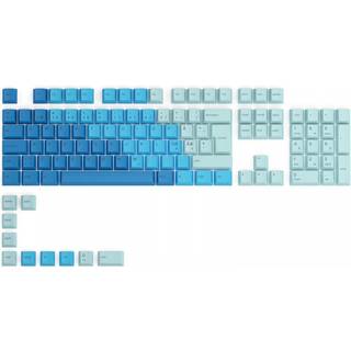 Glorious GPBT Keycaps - Ocean Blue - 115 PBT keycaps - Nordic - Keycaps - Nordisk - Blå