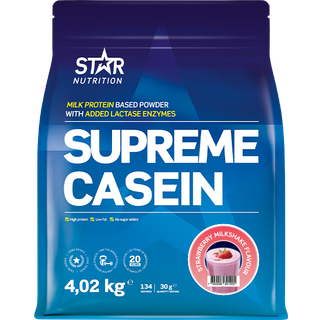 Star Nutrition Supreme Casein, 4020 g (Strawberry Milkshake)