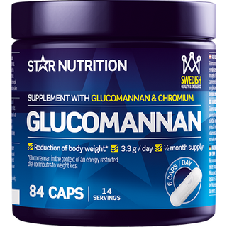 Star Nutrition Glucomannan, 84 caps
