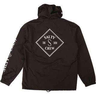 Salty Crew Men's Tippet Snap Jacket Black, S