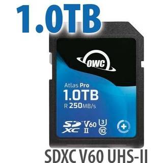 OWC SD ATLAS PRO 1TB R250/W130 V60 UHS-II
