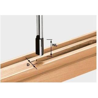 Festool HW S8 D24/20 Notfræser 8mm spindel