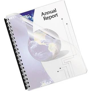 Fellowes Futura Premium Heavyweight Poly -pr?sentation d?kker til bindende systemer