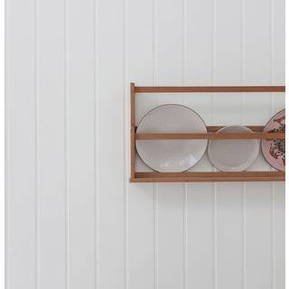 Huntonit Skygge vægpanel, 11 x 600 x 2740 mm, hvid - 3,29 m²
