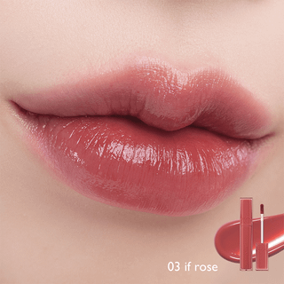 rom&nd Dewy Ful Water Tint Langtidsvarende læbeglans Skygge #03 If Rose 5 g - 5 g
