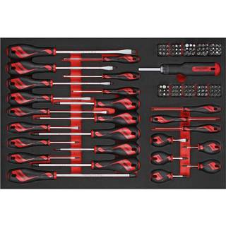 Teng Tools 122 dele Skruetrækker-/bitssæt TTEMD122N