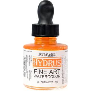 Dr. Ph. Martins Hydrus Fine Art (26H) akvarelflaske 1 oz krom gul