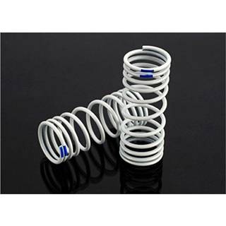 Traxxas - TRX6864 - Springs, front (progressive, +20% rate, blue) (2)