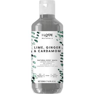 I Love Naturals Lime, Ginger & Cardamom Brusegel 500 ml - 500 ml