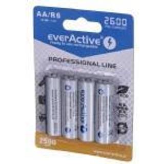 EverActive Professional Line EVHRL6-2600 Genopladelige AA-batterier 2600mAh - 4 stk.