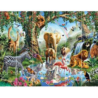 Junglesøen tapet 243 x 305 cm
