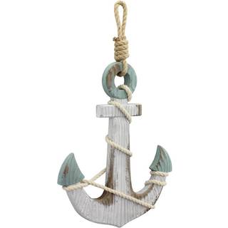 Stonebriar Anchor Wall Decor slidt hvid 1,00 """" X 9,50 """"