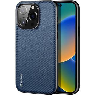 Dux Ducis Fino Series iPhone 14 Pro Hybrid Cover - Rød