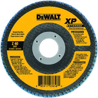 DEWALT DW8250 4-1/2-tommer med 7/8-tommer 40G XP FLAP DISC