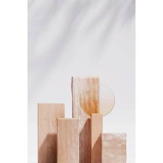 Venture Design Wooden blocks poster 30 x 40 cm Beige