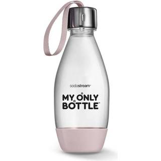 SodaStream 0,5 L My Only Bottle Lyserød - Bærbar, håndfri bærehank, BPA-fri, opvaskemaskinesikker, hydrering på farten