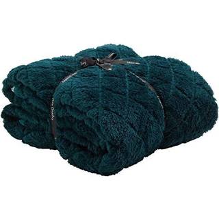 Vera Bradley Women's Fleece Solid Throw Tæppe Jamboree Foulard Green 80 X 50