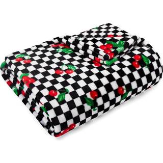 Betsey Johnson - USHSHF1089731 Cherry Checker kast 50x70 r?d