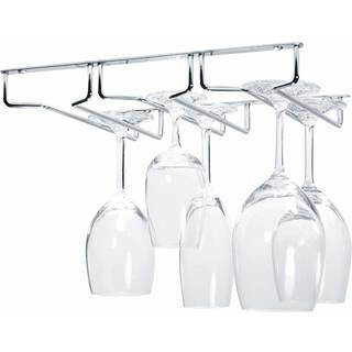 Oenophilia under kabinetstemware rack vinglasholder under kabinet k?kken krom finish holder 6-9 briller afh?ngigt af stil