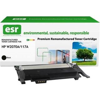 ESR - black - compatible - remanufactured - toner cartridge (alternative for: HP 117A) - Lasertoner Sort