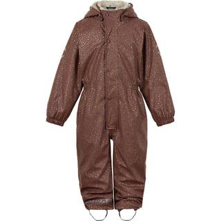 Mikk-line Regndragt Burlwood Glitter Med Teddyfoer