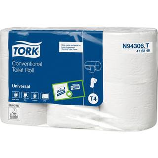 Tork Universalt T4 toiletpapir 2-lags 472246 natur, 42 ruller