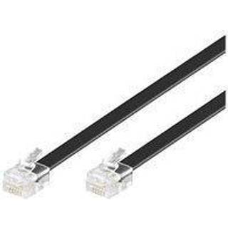 Telefon forlængerkabel 2x RJ12 han (6P6C) 3m