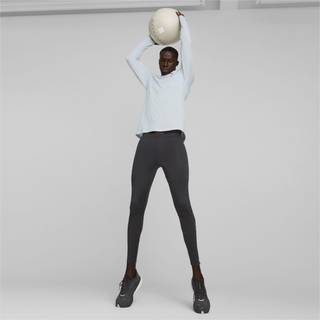 PUMA Brushed Tights L - Vinterløbetights til Dame, Grøn - Komfort og varme til løb