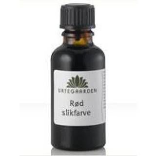 Urtegaarden Rød slikfarve (10 ml)
