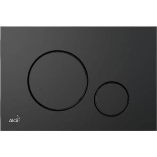 Alca M678 betjeningsplade i mat sort plast