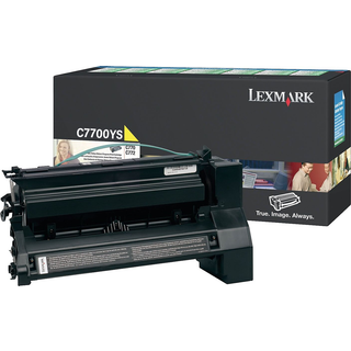 C7700YS LEXMARK C770 RP PRINT CART YELLOW 6K