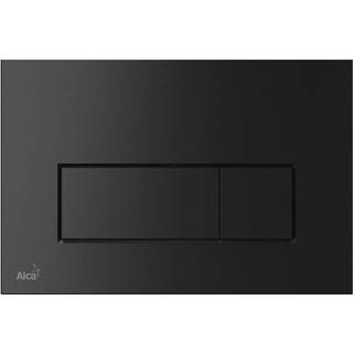 Alca M578 betjeningsplade i mat sort plast