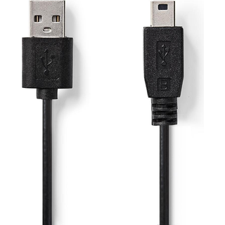 Nedis USB 2.0 Kabel Mini-hanstik m. 5 ben - 3 meter