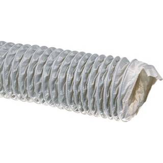 Ventilationsslange, med stålspiral, 100 mm (3 15/16"), 10 meter, grå