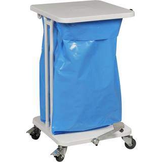 Sækko-Boy med soft close låg og pedal kildesortering 40 liter hvid