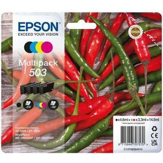 EPSON Ink/503 Chillies MultiPck 4colours SEC