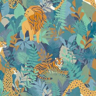 Albany Wallpaper Animal Kingdom 13073