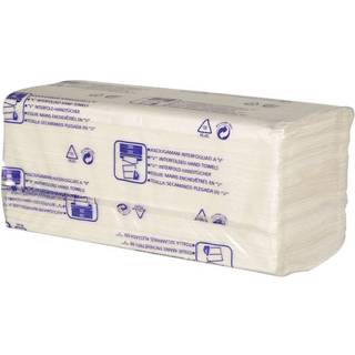 Care-Ness Excellent Håndklædeark 2-lags V-Fold 25x21x10,50cm hvid